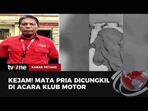SADIS! Mata Seorang Pria Dicungkil saat Datang ke Acara Klub Motor!