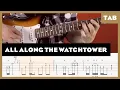 Download Lagu Jimi Hendrix - All Along the Watchtower - Guitar Tab | Lesson | Cover | Tutorial