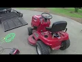 Troy Bilt Pony riding mower not starting - the problem the fix and servicing the mower
