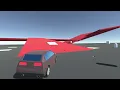 Unity raycast suspension arcade car controller test