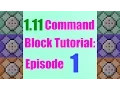 Tellraw Execute and Title - 1 11 Beginner Command Block Tutorial Episode 1