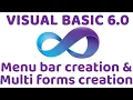 Visual Basic 6 0 Menubar Multi forms creation