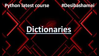 Dictionary Its Functions Explained Python Tutorials For Absolute Beginners In Hindi