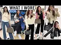 Lagu FIRST 'WHAT I WORE' OF 2026 at A NEW HOUSE | NEUTRAL CHIC TROUSER OOTD WITH WHITE SNEAKERS | CHARIS
