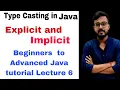 Master Type Casting in Java Implicit Explicit Conversion with Examples