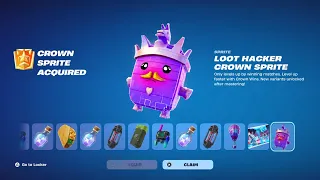 What Happens When You MASTER The LOOT HACKER CROWN Sprite? (Most Players Will NEVER Get This Sprite)