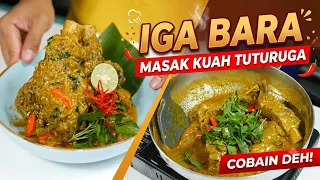 PEDES GURIH KHAS MANADO! Iga Bara Masak Kuah Tuturuga