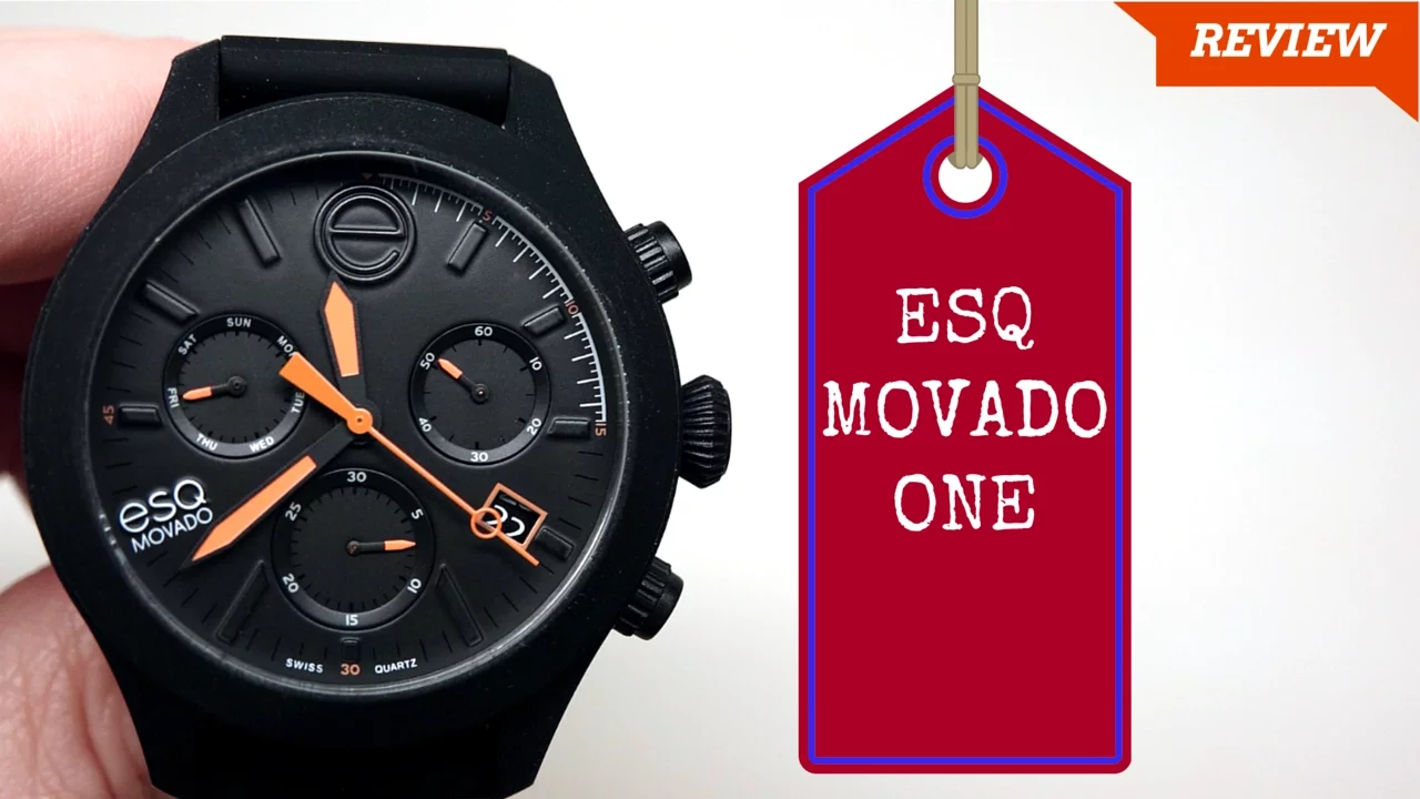 Movado Black Sapphire Men's Watch Review Model: 0606092. 