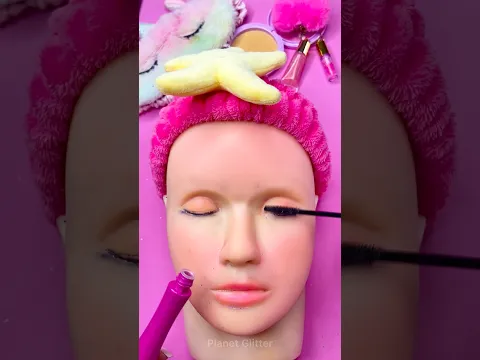 ASMR Mannequin Makeup things Sounds Video Fast No talk mascara