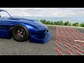 Download Lagu Massive Spike Strip Pileup Car Crashes #149 – BeamNG Drive | CrashBoomPunk