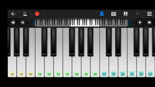 عزف مصطفى قمر بسلم عليك بيانو الجوال Perfect Piano 