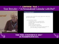 Lightning Talk by Tom Browder - A Personalized Calendar in Perl