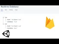 Firebase RealTime DataBase Tutorial in Unity Save Load Data From Firebase Realtime Database