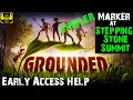 Grounded - Marker at Stepping Stone Summit