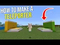 How to Teleport using Command Blocks in Minecraft Bedrock