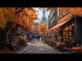 Download Lagu Paris Autumn Jazz – Cozy Café Melodies for Relaxing Evenings Under Golden Leaves