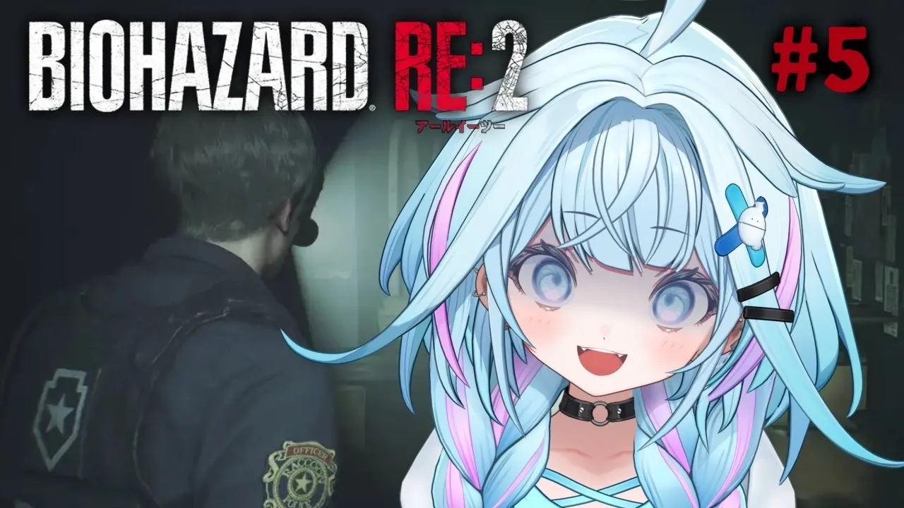 【バイオハザードRE:2】完全初見❕人生初バイオ#4　レオン編【水宮枢／ホロライブDEV IS】