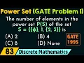 Power Set GATE Problem 1