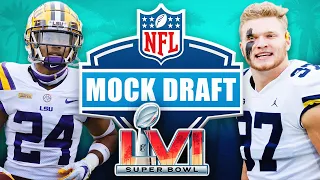 Post SUPER BOWL 2022 NFL MOCK DRAFT Draft Order is SET
