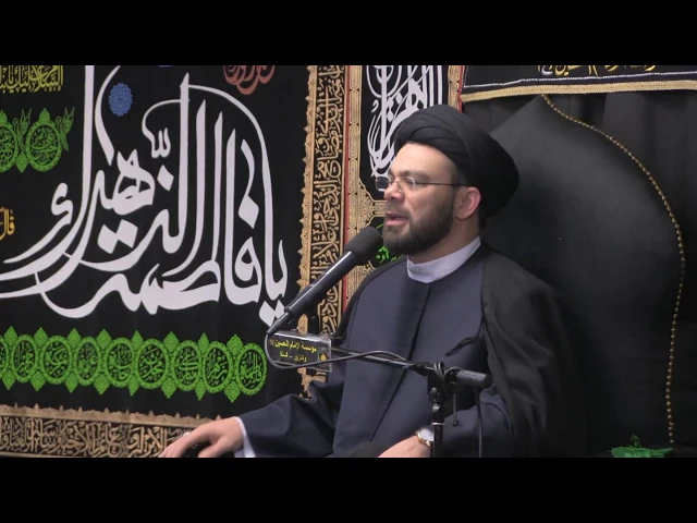 ⁣نعي مقدمة المجلس - الليالي الفاطمية 1439 - الليلة 4 - السيد نصرات قشاقش