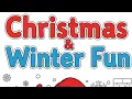 Christmas Winter Fun Coloring Book Flip-Through Kids Holiday Coloring Pages