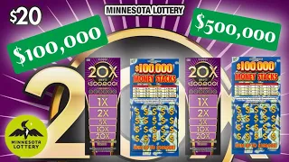 MINNESOTA LOTTERY MONEY STACKS 20 X 2024