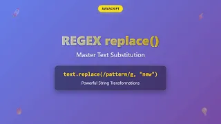 JavaScript Regex Master the replace Method for Text Transformation
