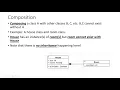 Composition vs Aggregation