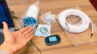 verizon 8800l speed test with external antenna cat 18 very powerful portable device available in pak