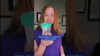 How To Make A Sperm Sample For A Semen Analysis Health Infertility Ttc Sperm 