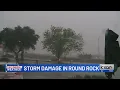 Severe storms leave behind damage in Round Rock