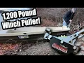 Unboxing Harbor Freight 1 200 lb Cable Winch Puller How to Unflood your Jon Boat