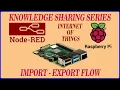 Import - Export Flow in Node-Red Knowledge Sharing Series Raspberry Pi Node-Red IoT