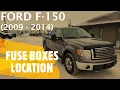 Ford F-150 - FUSE BOX LOCATION 2009