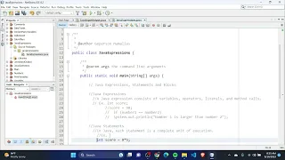 Java Part 17 - Java Expressions Statements and Blocks