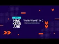 Hello World in C Hacker Rank Solution
