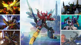 all mecha gattai ohsama sentai kingohger kingohger god kingohger 