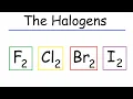 Halogens