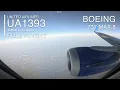 FULL FLIGHT 4K Tampa to Newark United Airlines UA1393 - Boeing 737 MAX 8