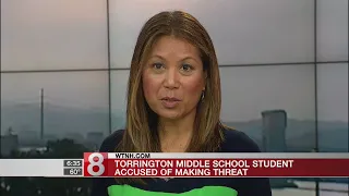 Torrington Middle School student accused of making threat
