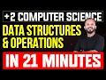Plus Two CS Data Structures and Operations Summary Eduport Plus Two