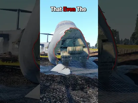 Driving Maus into C-5 Galaxy Aircraft!?