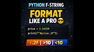 Python print with F-String and value formatting in Tamil Python Data Science series