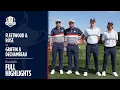 Fleetwood Rose vs DeChambeau Griffin Friday Four-Balls 2025 Ryder Cup