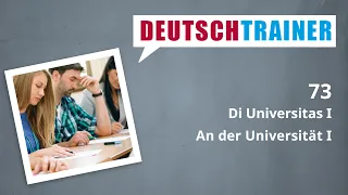 Bahasa Jerman untuk pemula (A1/A2) | Deutschtrainer: Di Universitas I