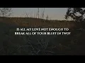 Jimmy Clifton - I love the worst of you (Lyric Video)