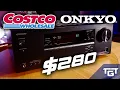 LOWEST PRICE 4K ATMOS RECEIVER Testing the NEW Onkyo TX-SR393 from Costco