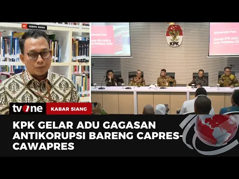 KPK Undang Tiga Capres-Cawapres Adu Gagasan