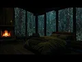 Lagu Rain Sound in Forest ⛈️ Heavy Rain on Window for Fall Asleep Quickly | Soothing Rainy Day Vibes