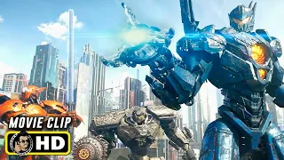 pacific rim uprising 2018 movie clips hd kaiju fight scenes
